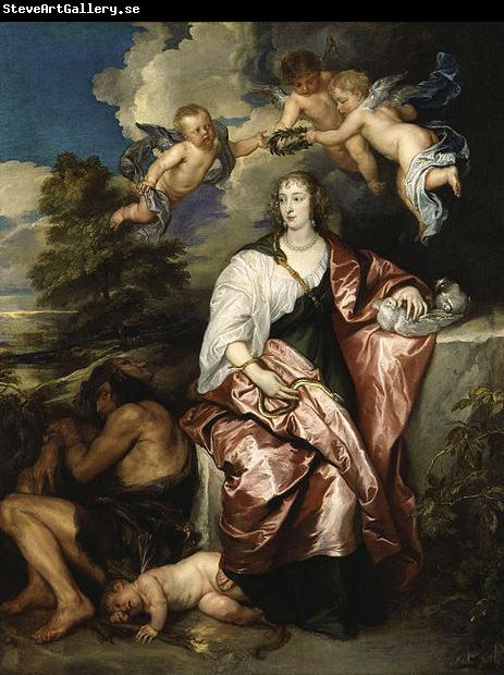 Anthony Van Dyck Portrait of Venetia, Lady Digby